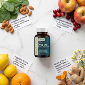 VitaNerv TriMagnes 4-in-1 Nerve Support Capsules