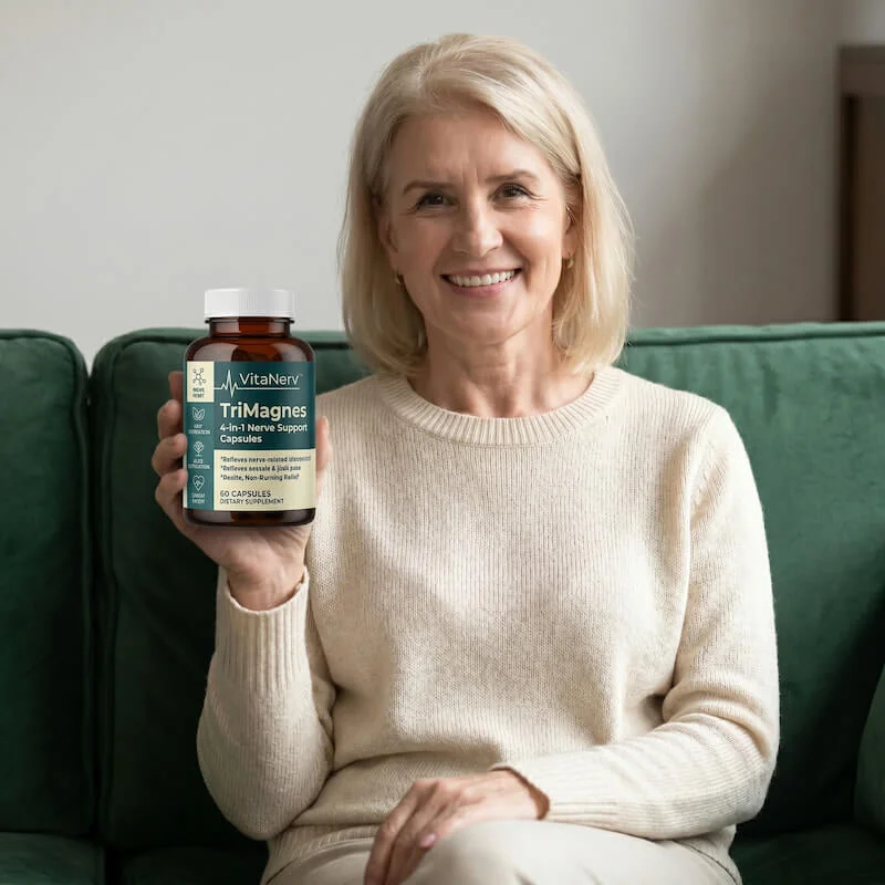 VitaNerv TriMagnes 4-in-1 Nerve Support Capsules