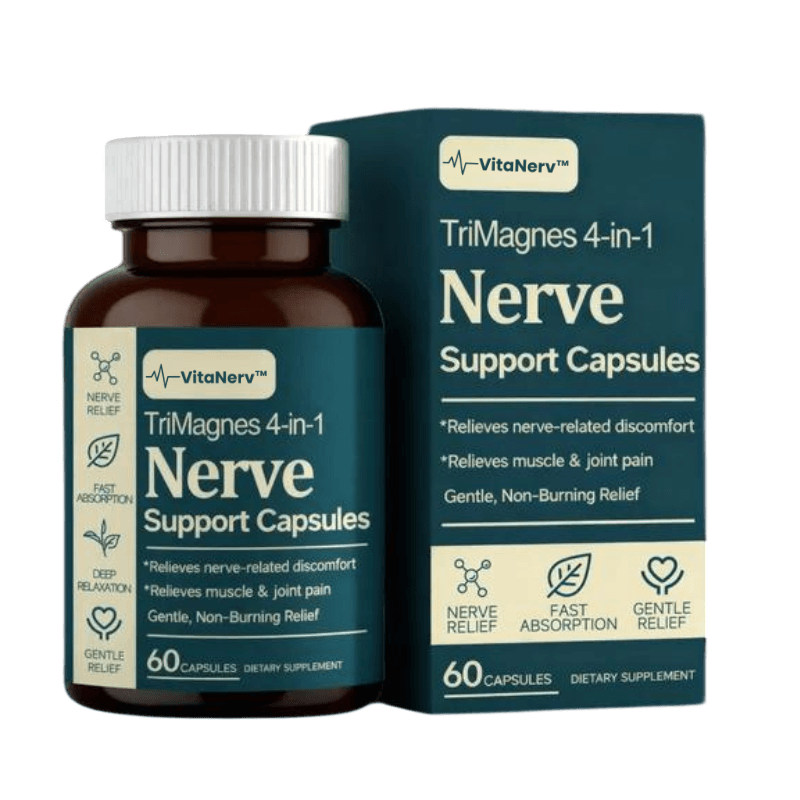 VitaNerv TriMagnes 4-in-1 Nerve Support Capsules