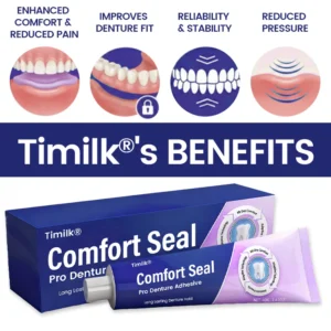 Timilk Comfort Seal Pro Denture Adhesive