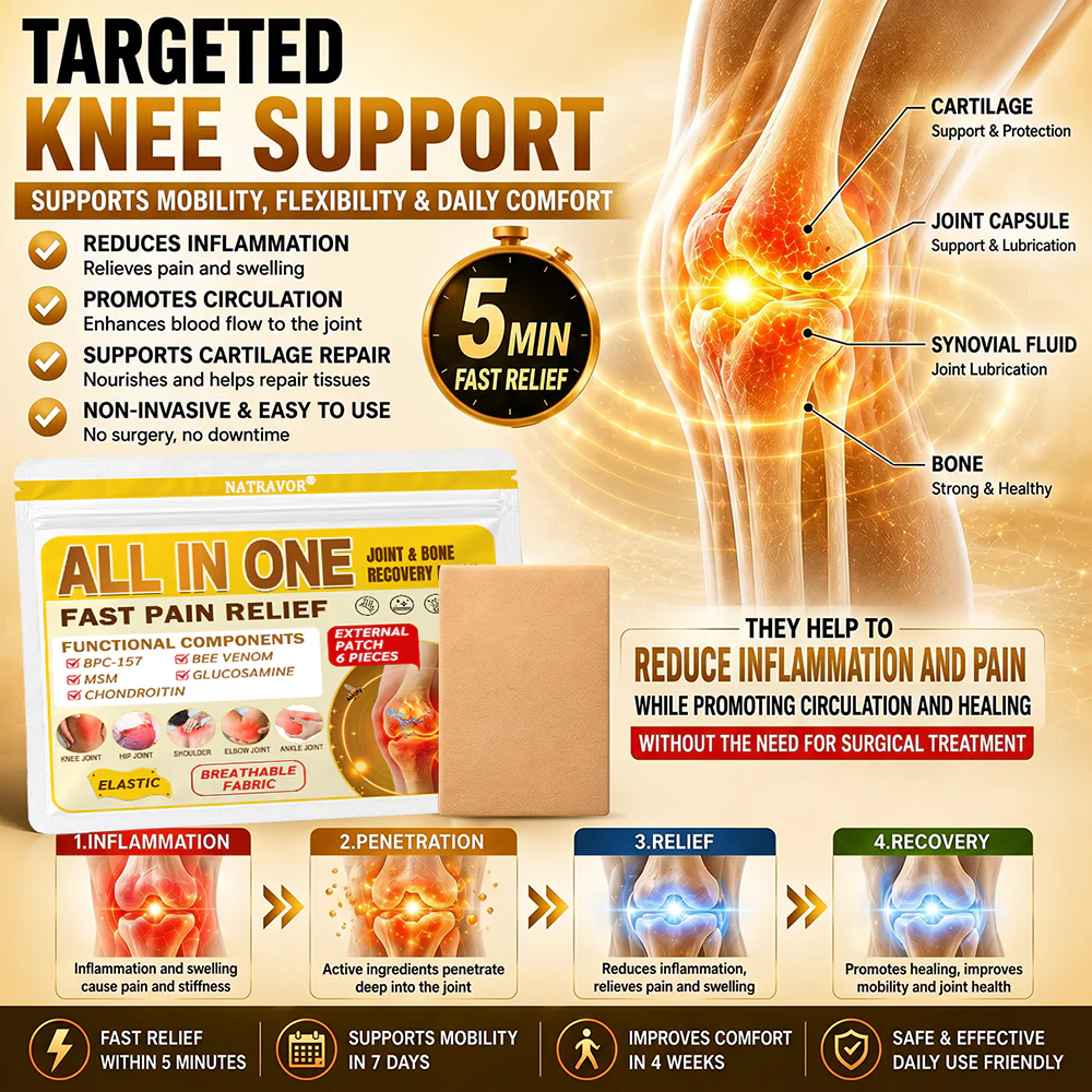 NATRAVOP All In One Joint & Bone Recovery Patch