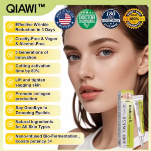 QIAWI™ Botulinum & Vita-A Retinol Shot Wrinkle-Lift Tightening cream