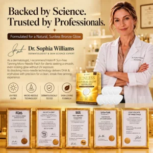 Hiskin Sunless Natural Glow Micro-Needle Patch