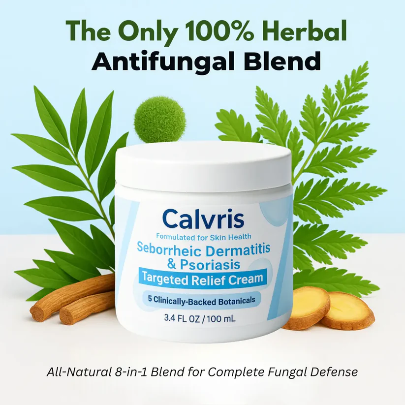 Calvris Seborrheic Dermatitis & Psoriasis Relief Cream