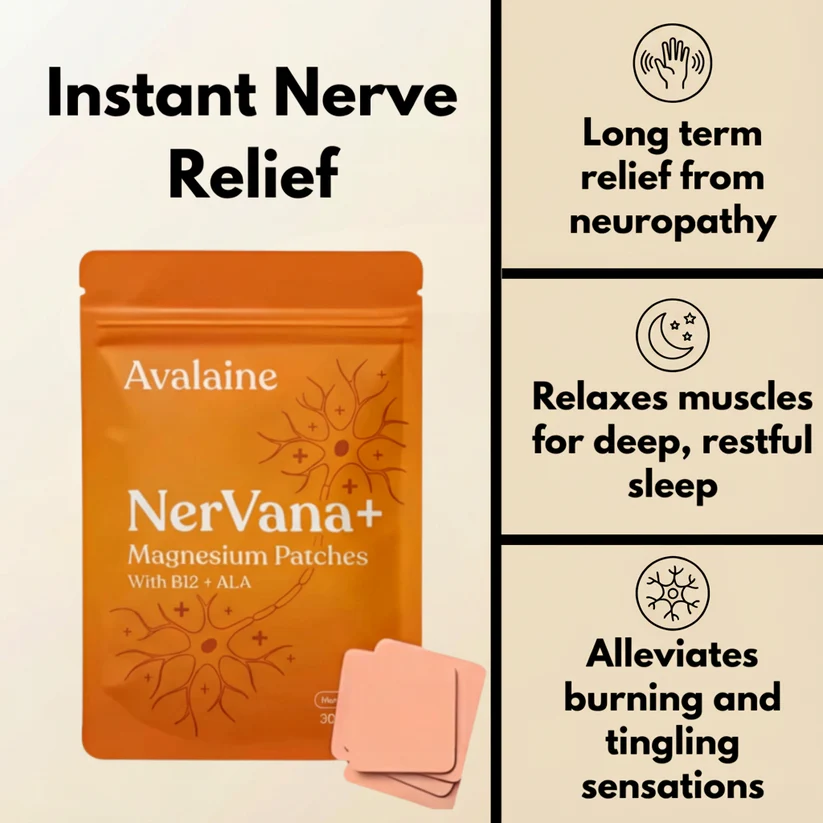 Avalaine NerVana+ Magnesium Patches